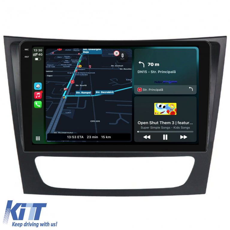 Navigatie Dedicata Mercedes E-Class W211 (2002 - 2010), 9Inch, 2Gb Ram, 32Gb Stocare, Carplay Performance AutoTuning