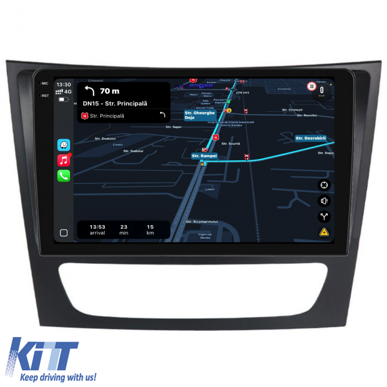 Navigatie Dedicata Mercedes E-Class W211 (2002 - 2010), 9Inch, 2Gb Ram, 32Gb Stocare, Carplay Performance AutoTuning