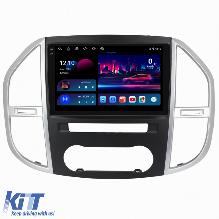 Navigatie Dedicata Mercedes Vito W447 (2014-2021), 10Inch, 2Gb Ram, 32Gb Stocare, Carplay Performance AutoTuning