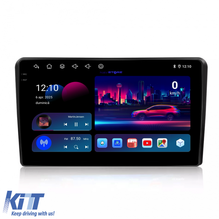 Navigatie Dedicata Kia Ceed (2006-2012), 9Inch, 8Gb Ram, 256Gb Stocare, Carplay Performance AutoTuning