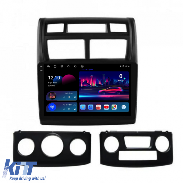 Navigatie Dedicata Kia Sportage (2004-2010), 9Inch, 6Gb Ram, 128Gb Stocare, Carplay Performance AutoTuning