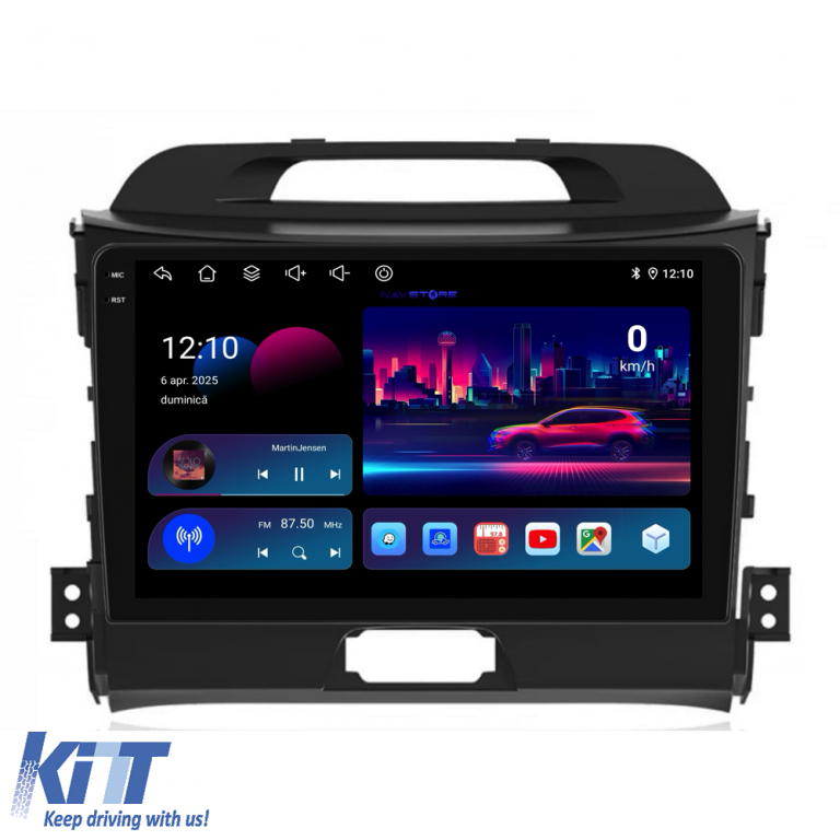 Navigatie Dedicata Kia Sportage (2010-2016), 9Inch, 2Gb Ram, 32Gb Stocare, Carplay Performance AutoTuning