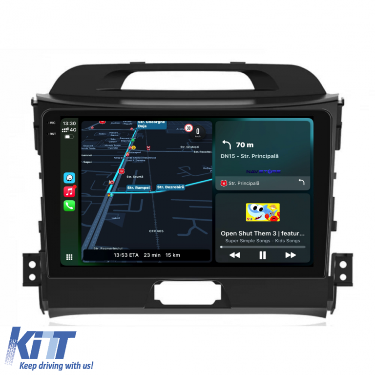 Navigatie Dedicata Kia Sportage (2010-2016), 9Inch, 2Gb Ram, 32Gb Stocare, Carplay Performance AutoTuning