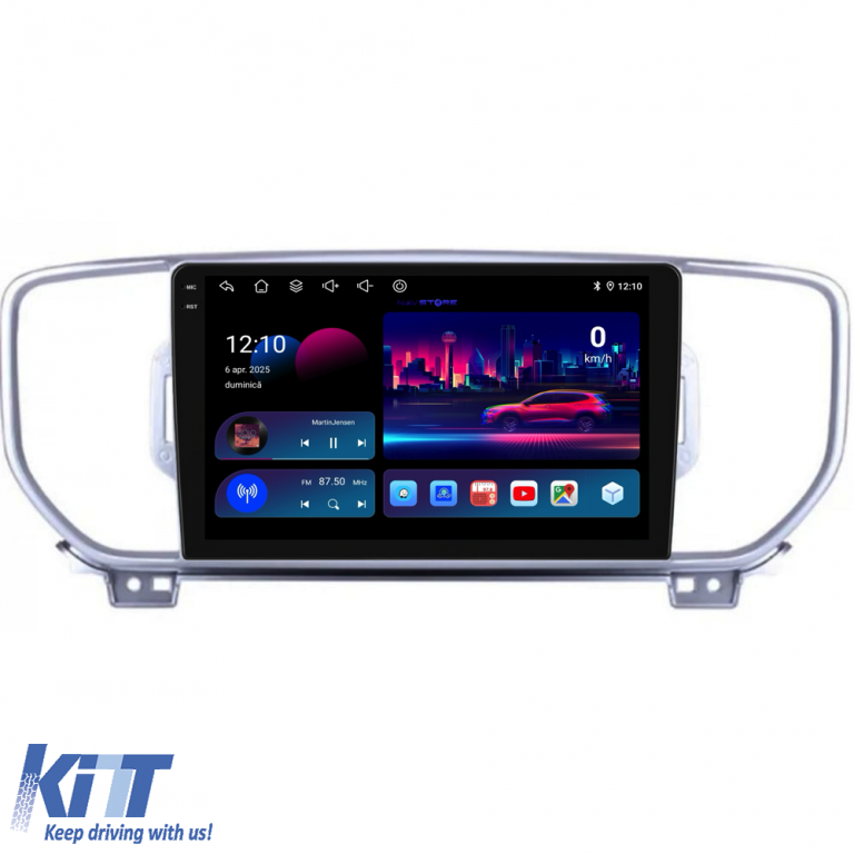Navigatie Dedicata Kia Sportage (2016-2020),QuadCore, 9Inch, 4Gb Ram, 64Gb Stocare, Carplay Performance AutoTuning