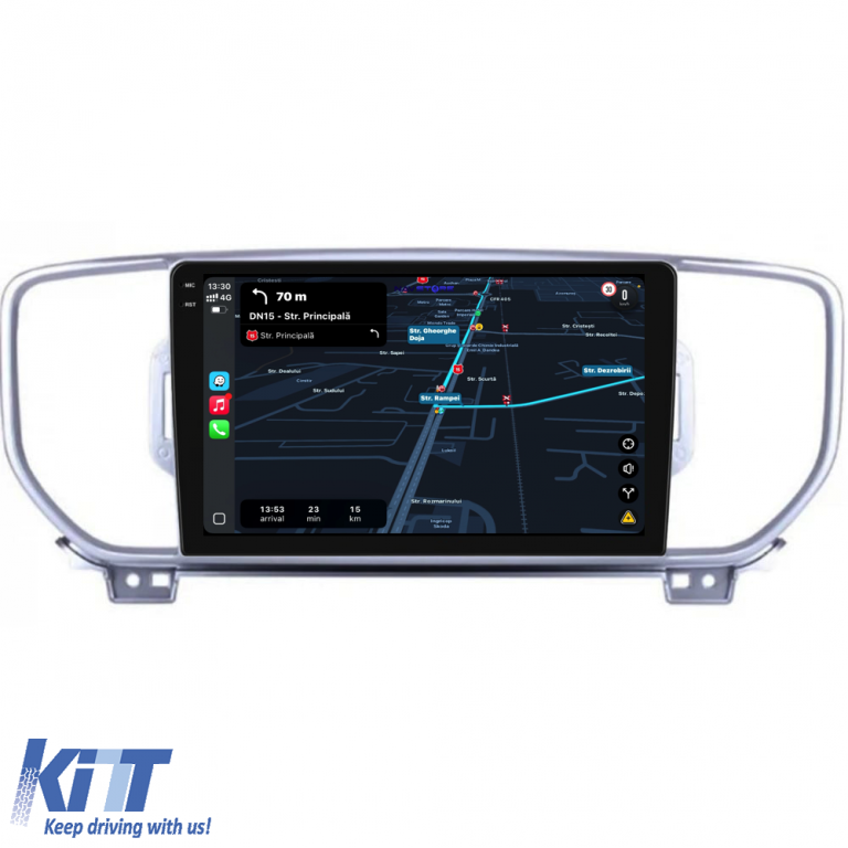 Navigatie Dedicata Kia Sportage (2016-2020),QuadCore, 9Inch, 4Gb Ram, 64Gb Stocare, Carplay Performance AutoTuning