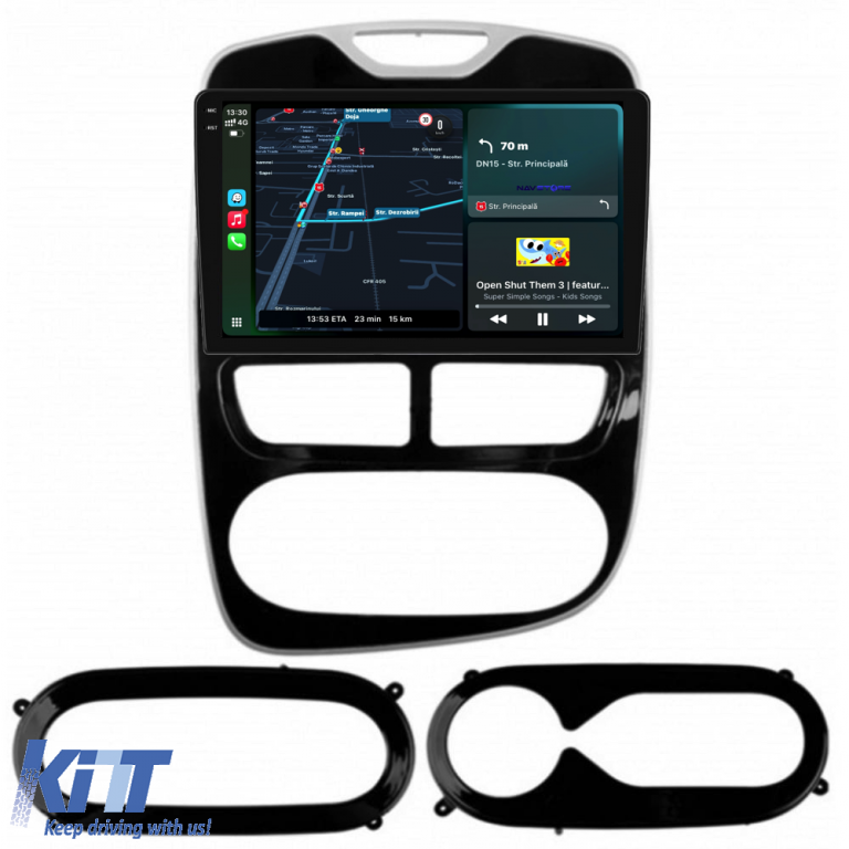 Navigatie Dedicata Renault Clio 4 (2012-2016), 9Inch, 6Gb Ram, 128Gb Stocare, Carplay Performance AutoTuning