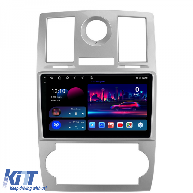 Navigatie Dedicata Chrysler 300C (2004-2008), 9Inch, 8Gb Ram, 256Gb Stocare, Carplay Performance AutoTuning