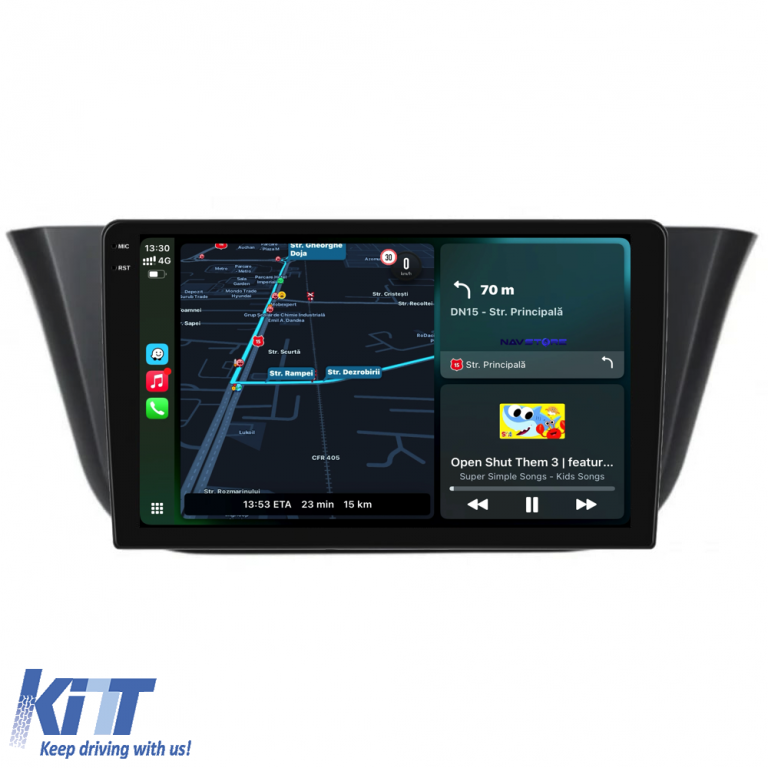 Navigatie Dedicata Iveco Daily (2014-2021),QuadCore, 9Inch, 4Gb Ram, 64Gb Stocare, Carplay Performance AutoTuning