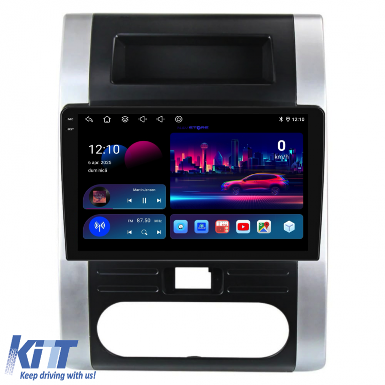 Navigatie Dedicata Nissan X-Trail T31 (2007 - 2015), 10Inch, 4Gb Ram, 64Gb Stocare, Carplay Performance AutoTuning