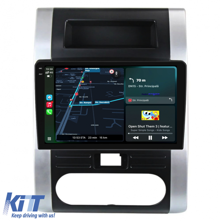 Navigatie Dedicata Nissan X-Trail T31 (2007 - 2015), 10Inch, 6Gb Ram, 128Gb Stocare, Carplay Performance AutoTuning