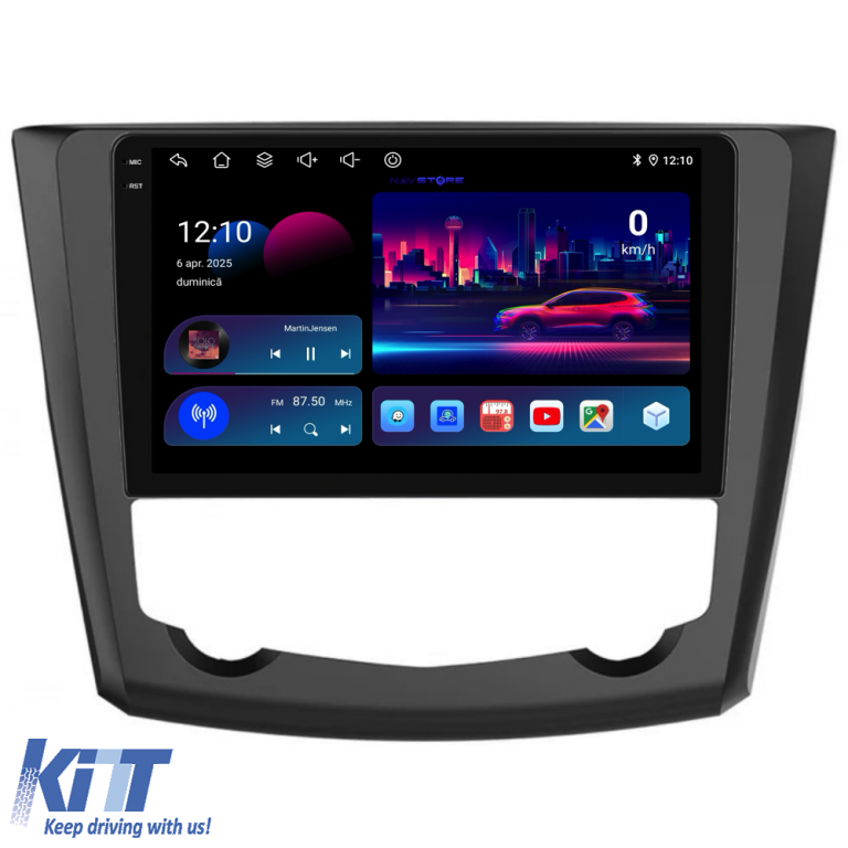 Navigatie Dedicata Renault Kadjar (2015-2019), 9Inch, 8Gb Ram, 256Gb Stocare, Carplay Performance AutoTuning