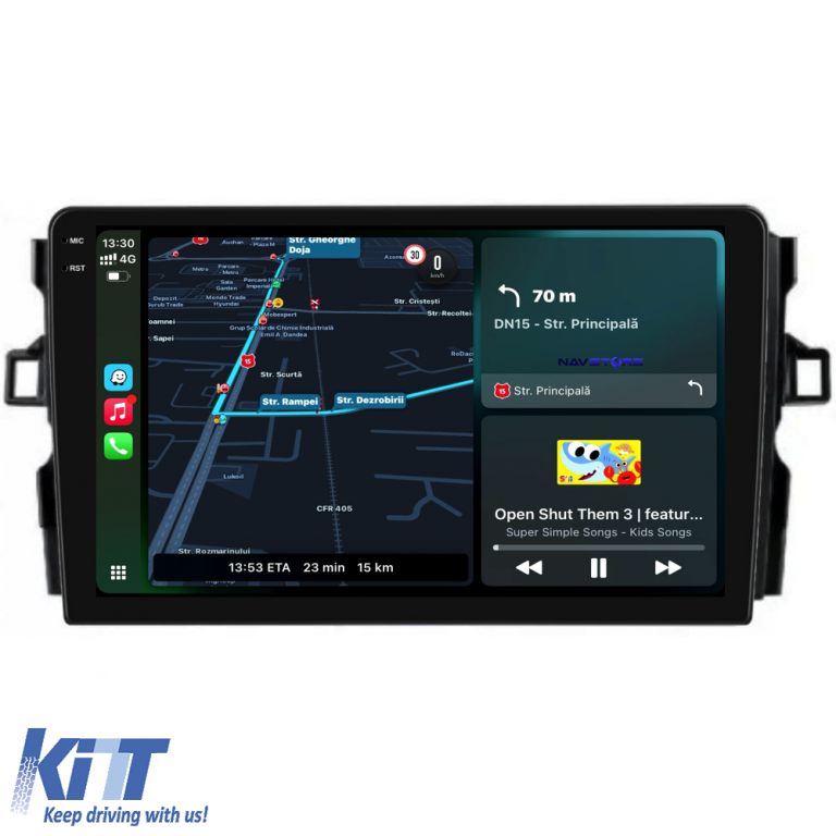 Navigatie Dedicata Toyota Auris (2006 - 2012), 10Inch, 2Gb Ram, 32Gb Stocare, Carplay Performance AutoTuning