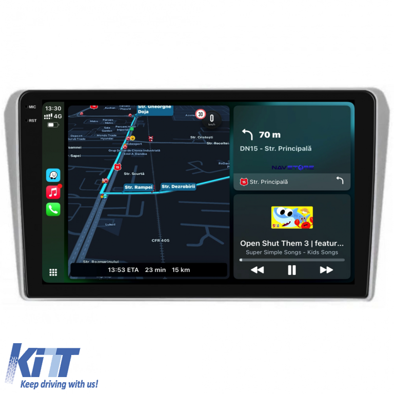 Navigatie Dedicata Toyota Avensis (2002-2008), 9 Inch, 6Gb Ram, 128Gb stocare, Carplay Performance AutoTuning