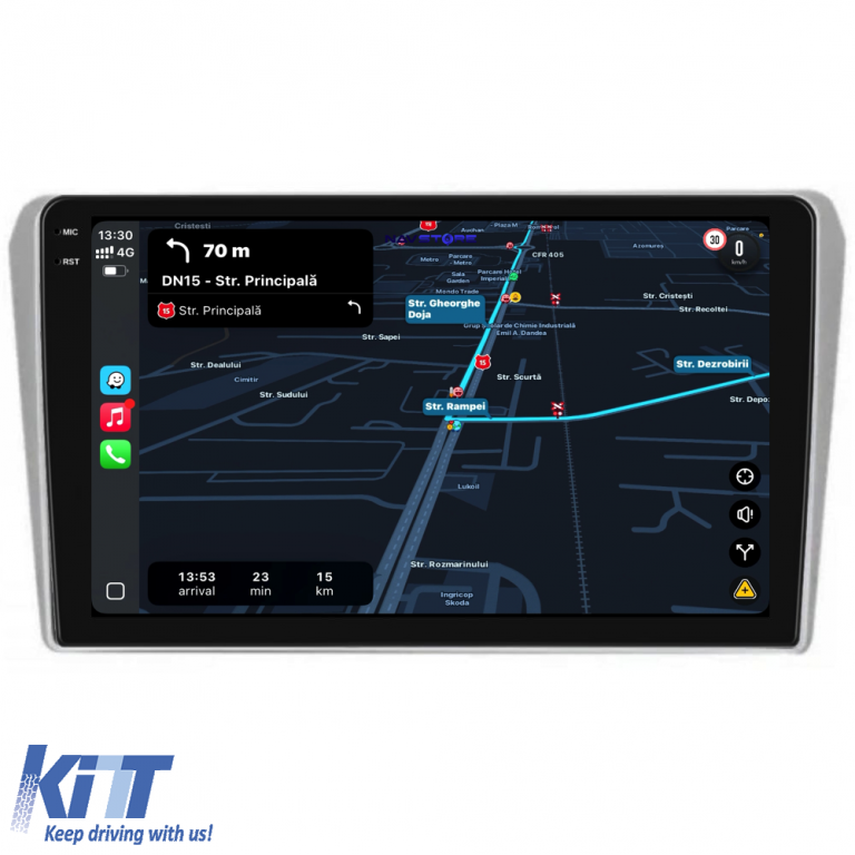 Navigatie Dedicata Toyota Avensis (2002-2008), 9 Inch, 8Gb Ram, 256Gb stocare, Carplay Performance AutoTuning