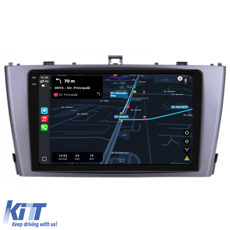 Navigatie Dedicata Toyota Avensis (2008-2015), 9Inch, 2Gb Ram, 32Gb Stocare, Carplay Performance AutoTuning