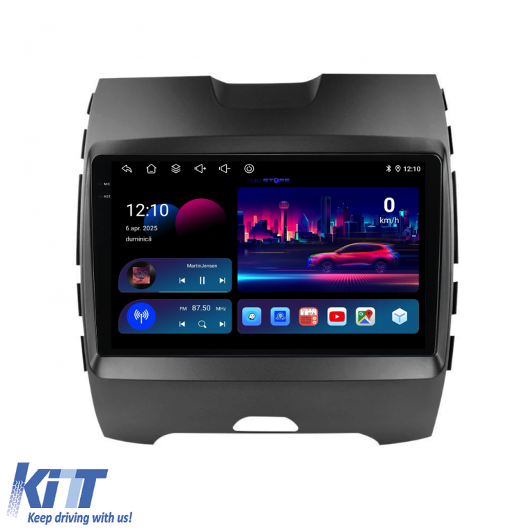 Navigatie Dedicata Ford Edge (2015-2021), 9Inch, 6Gb Ram, 128Gb Stocare, Carplay Performance AutoTuning