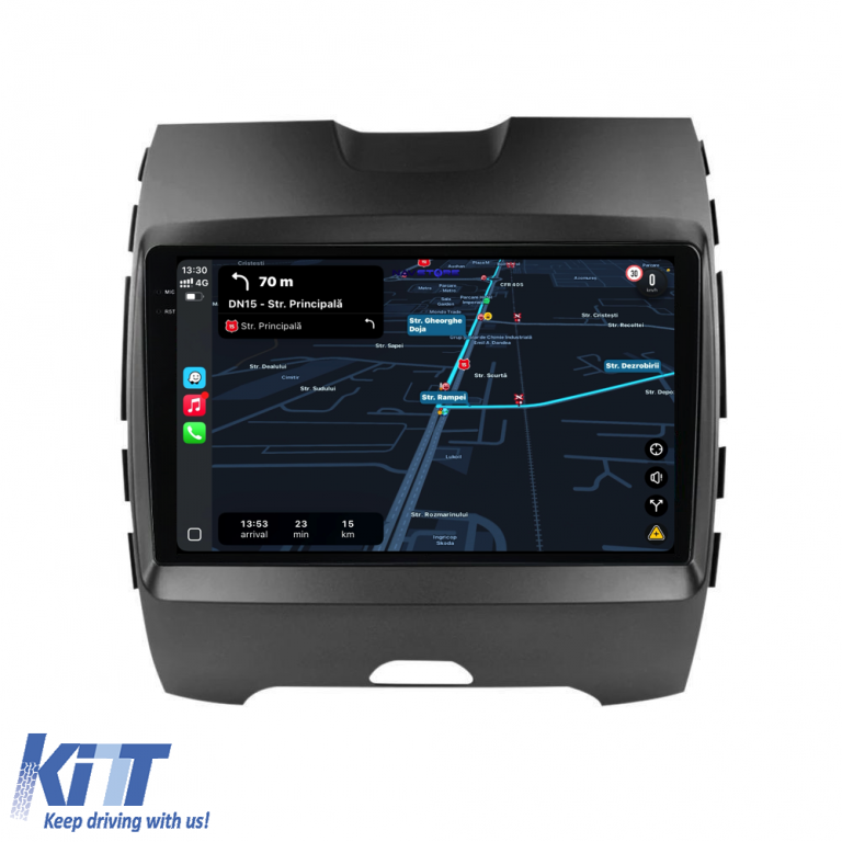 Navigatie Dedicata Ford Edge (2015-2021),QuadCore, 9Inch, 4Gb Ram, 64Gb Stocare, Carplay Performance AutoTuning