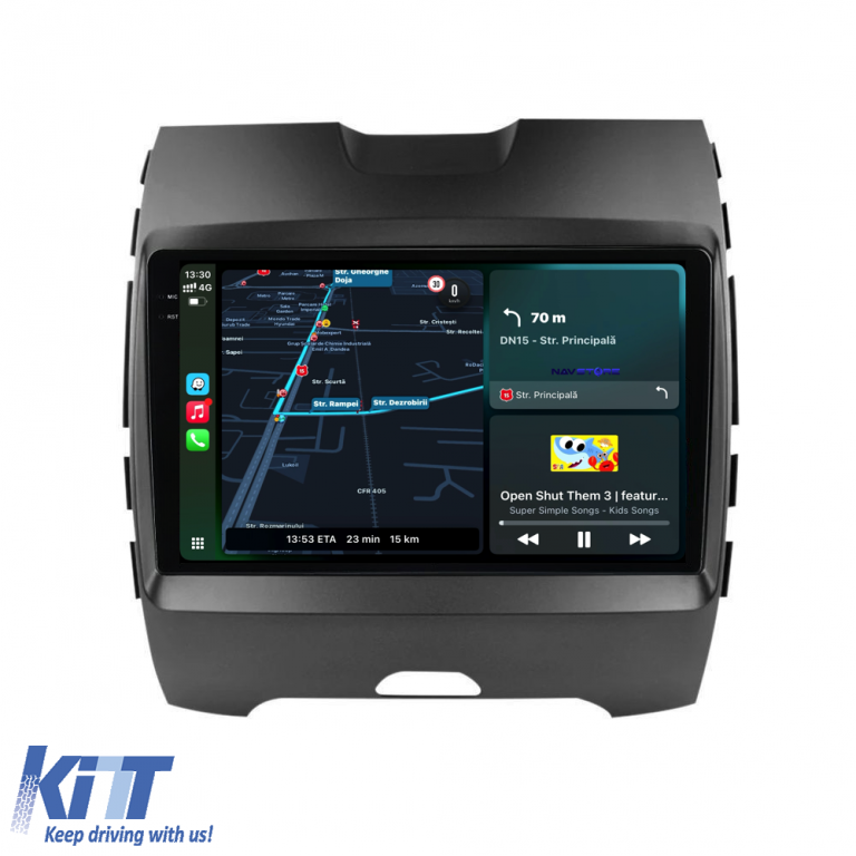 Navigatie Dedicata Ford Edge (2015-2021),QuadCore, 9Inch, 4Gb Ram, 64Gb Stocare, Carplay Performance AutoTuning
