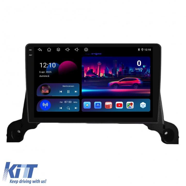 Navigatie Dedicata Peugeot 3008 5008 (2016-2021), 9Inch, 4Gb Ram, 64Gb Stocare, Carplay Performance AutoTuning