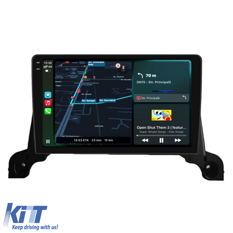 Navigatie Dedicata Peugeot 3008 5008 (2016-2021), 9Inch, 8Gb Ram, 256Gb Stocare, Carplay Performance AutoTuning
