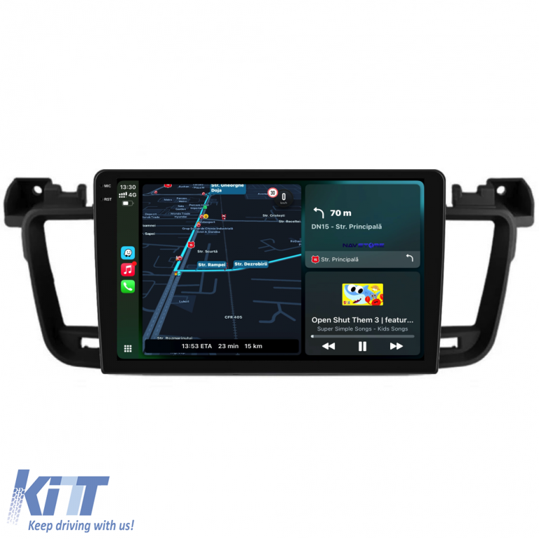 Navigatie Dedicata Peugeot 508 (2010-2018), 9Inch, 4Gb Ram, 64Gb Stocare, Carplay Performance AutoTuning
