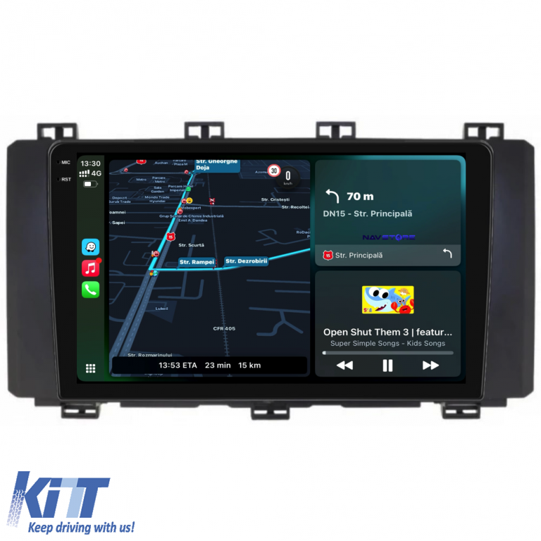 Navigatie Dedicata Seat Ateca (2016-2021),QuadCore, 9Inch, 4Gb Ram, 64Gb Stocare, Carplay Performance AutoTuning