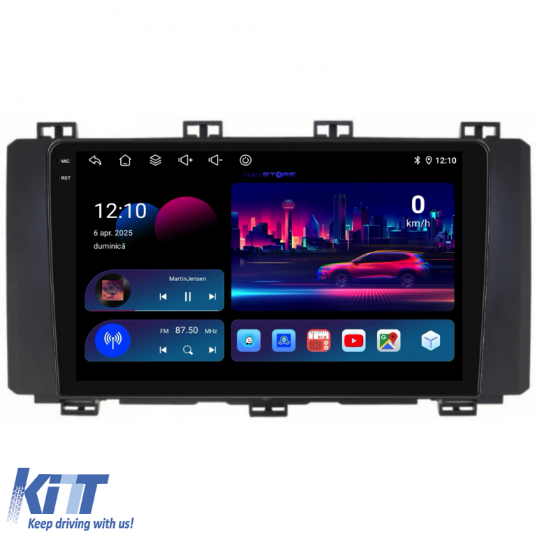 Navigatie Dedicata Seat Ateca (2016-2021),QuadCore, 9Inch, 4Gb Ram, 64Gb Stocare, Carplay Performance AutoTuning