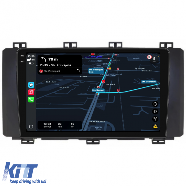 Navigatie Dedicata Seat Ateca (2016-2021),QuadCore, 9Inch, 4Gb Ram, 64Gb Stocare, Carplay Performance AutoTuning