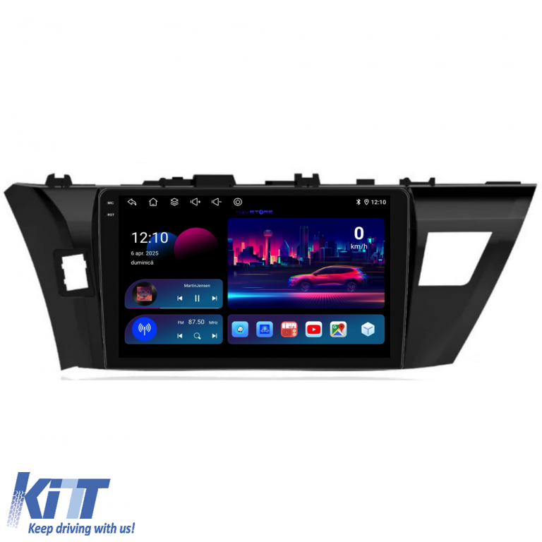 Navigatie Dedicata Toyota Corolla (2013-2019),QuadCore, 10Inch, 4Gb Ram, 64Gb Stocare, Carplay Performance AutoTuning