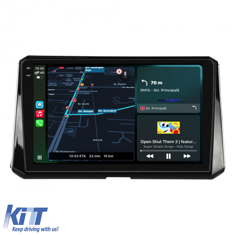 Navigatie Dedicata Toyota Corolla (2019-2025), 10Inch, 4Gb Ram, 64Gb Stocare, Carplay Performance AutoTuning