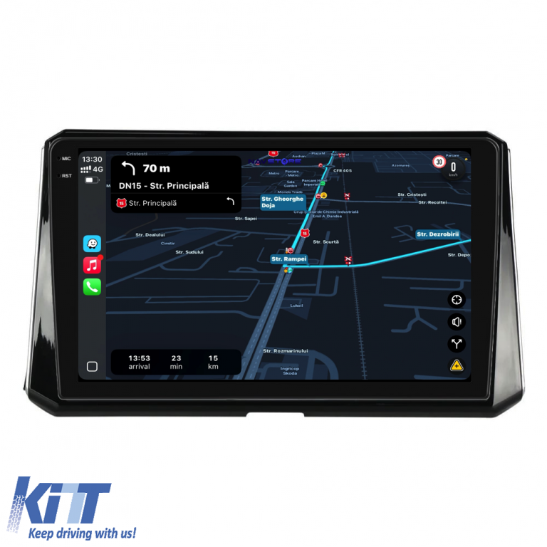 Navigatie Dedicata Toyota Corolla (2019-2025), 10Inch, 6Gb Ram, 128Gb Stocare, Carplay Performance AutoTuning