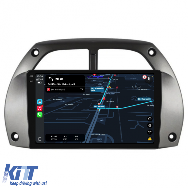 Navigatie Dedicata Toyota Rav 4 (2000-2005), 9Inch, 6Gb Ram, 128Gb Stocare, Carplay Performance AutoTuning