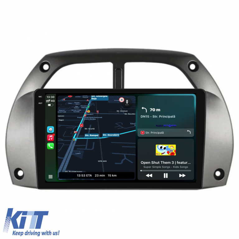 Navigatie Dedicata Toyota Rav 4 (2000-2005), 9Inch, 6Gb Ram, 128Gb Stocare, Carplay Performance AutoTuning