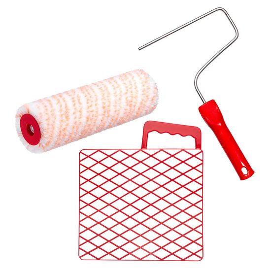 Rola cu gratar 23 cm/47 mm, poliamid, Beorol Maxi GartenVIP DiyLine