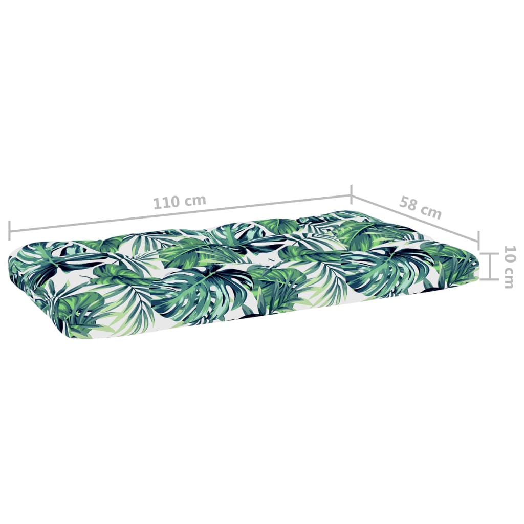 Canapea grădină din paleți de mijloc gri lemn pin impregnat GartenMobel Dekor