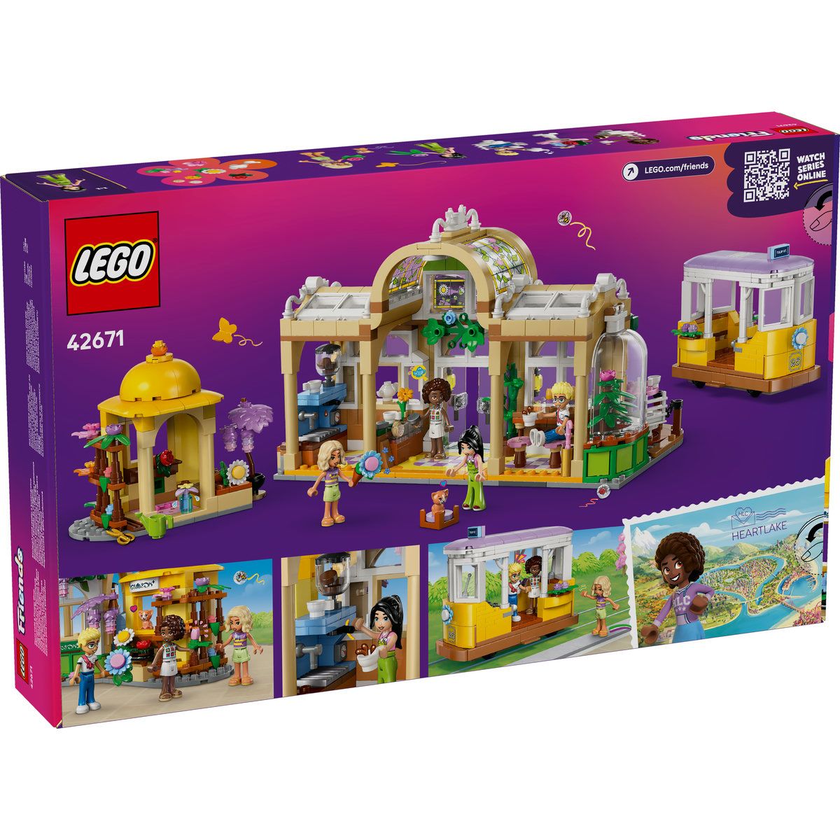 LEGO FRIENDS CAFENEA CU MULTE PLANTE SI FLORARIE 42671 SuperHeroes ToysZone