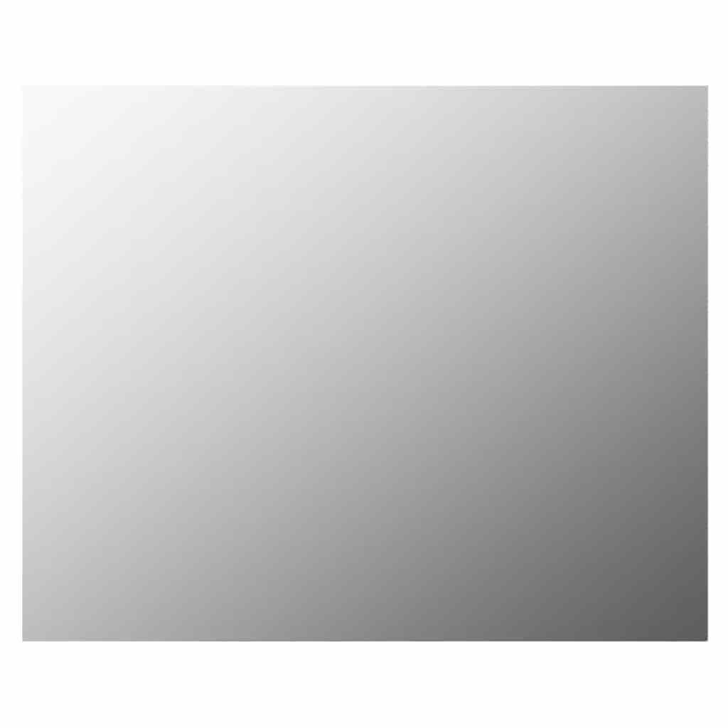 Oglindă de perete lumini LED fără ramă sticlă dreptunghiulară GartenMobel Dekor