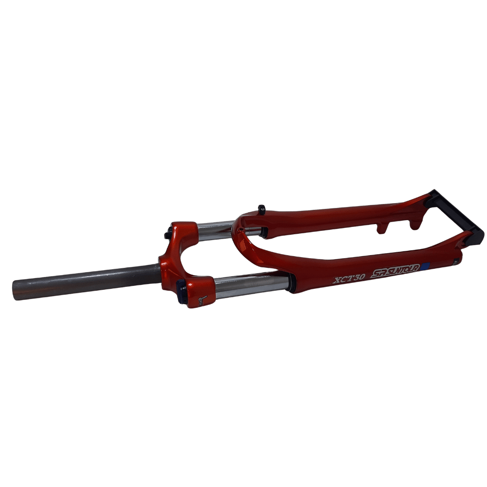 Furca cu suspensie SR SF16 XCT, 27.5 inch, cu blocaj hidraulic, portocaliu Ultimate FactoryBikes