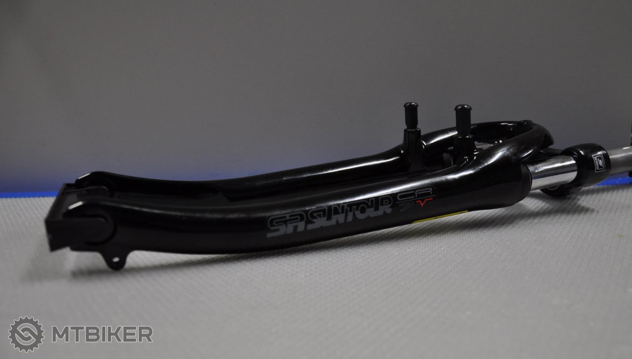 Furca cu suspensie SR Suntour SF13 CR7VA, 28 inch, 1 1/8 × 200 mm, negru Ultimate FactoryBikes