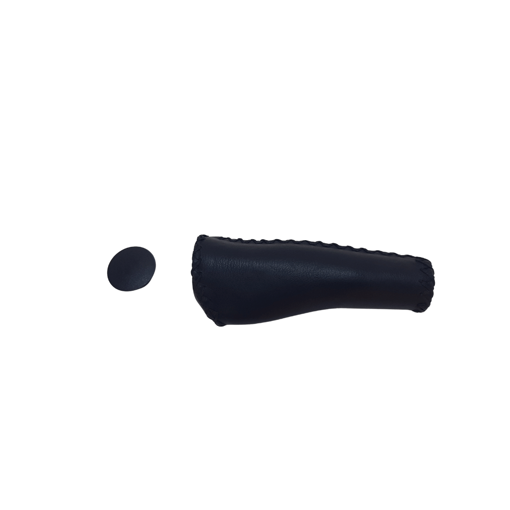 Manson stanga VLG-649-2AD2, cu colier, 135 mm, piele, negru Ultimate FactoryBikes