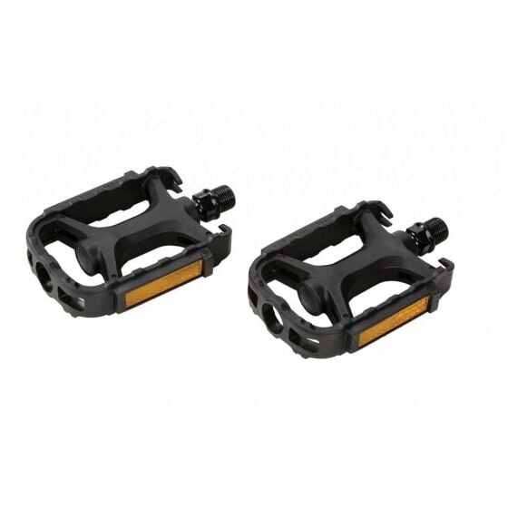 Pedale MTB VP 895, corp polipropilena, ax otel bor 9/16, 105 × 85 mm, negre Ultimate FactoryBikes