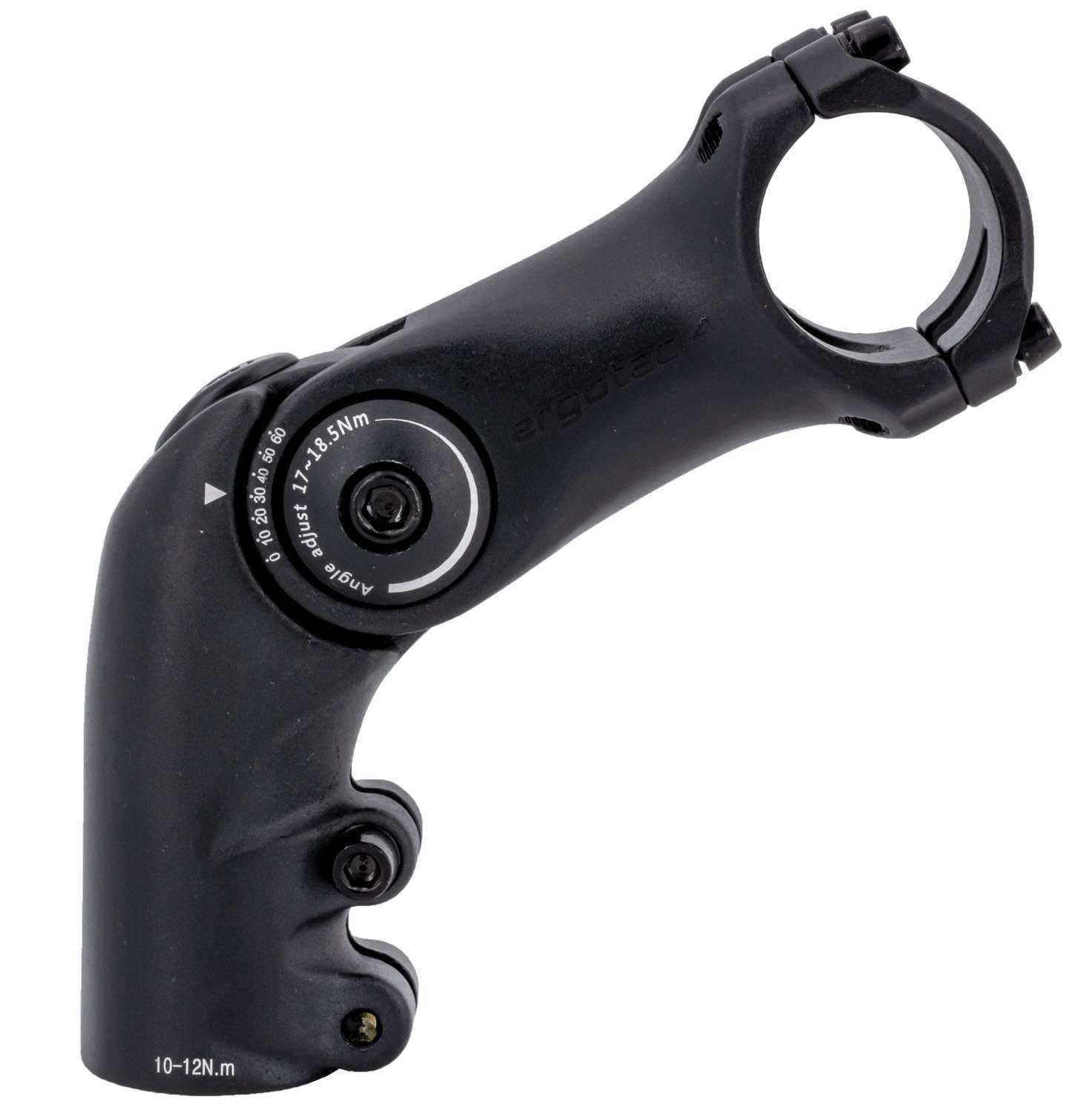 Pipa ghidon reglabila Humpert Octopus 50 A Head, 1 1/8 inch, 90 mm, 31,8 mm, negru Ultimate FactoryBikes