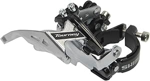 Schimbator fata 7/8 viteze Shimano TY AFDTY710TSM3, Top Swing, Dual Pull, 34,9 mm cu adaptor 31,8 mm Ultimate FactoryBikes