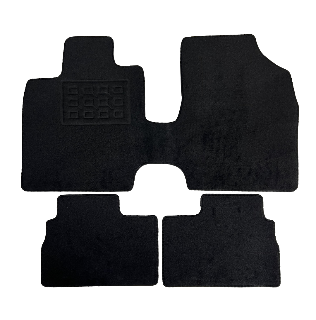 Set covorase auto mocheta Leapmotor T03 2024->, Negru, 3 buc. AutoDrive ProParts