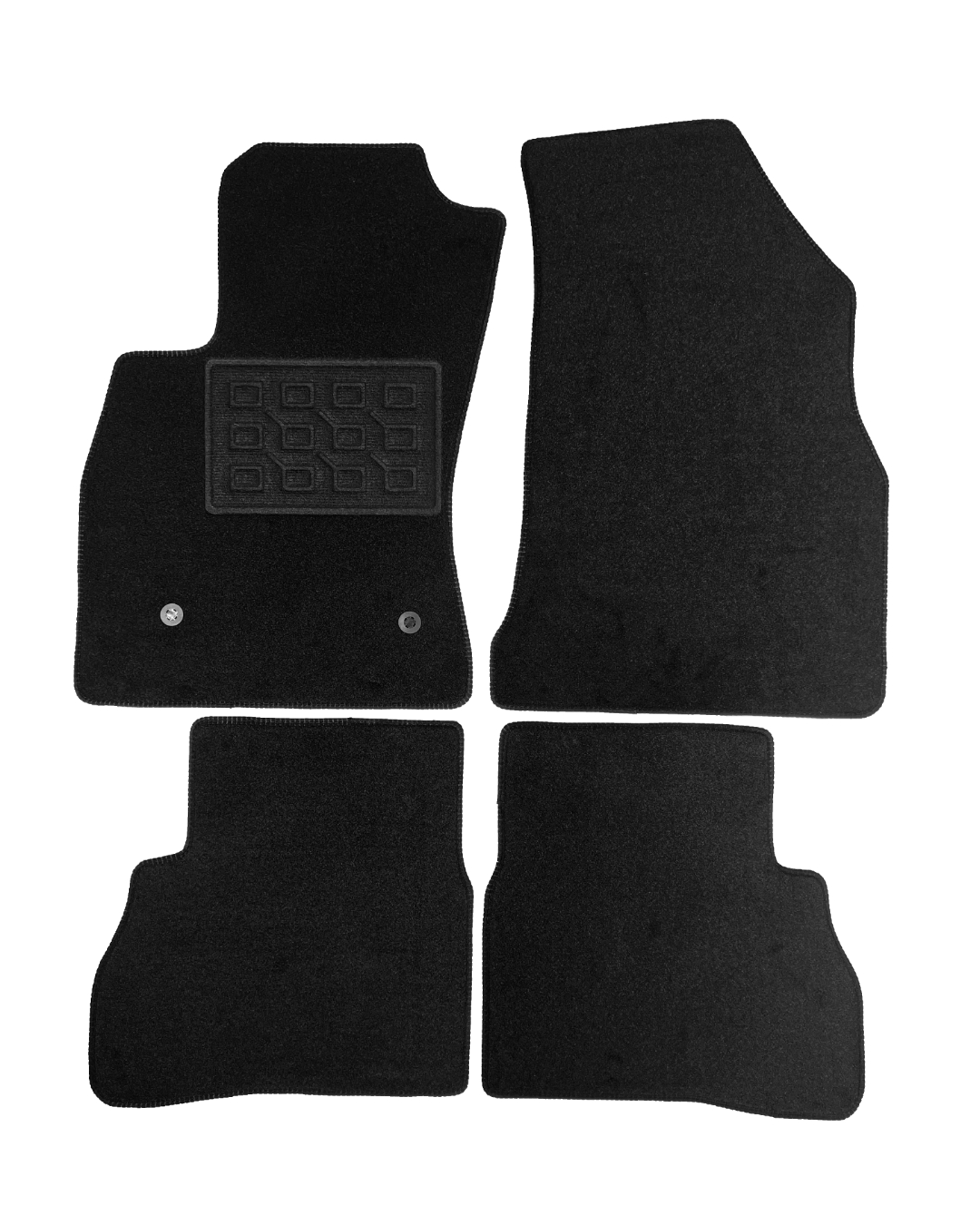 Set covorase auto mocheta Opel Combo D Tour 5 locuri 2012->, Negru, 4 buc. AutoDrive ProParts