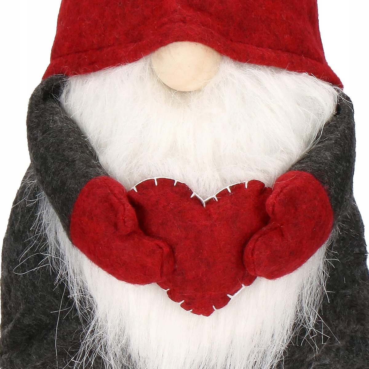 Figurina Craciun, Gnom, picioare telescopice, inaltime extensibila 50-70cm Household NewTrend