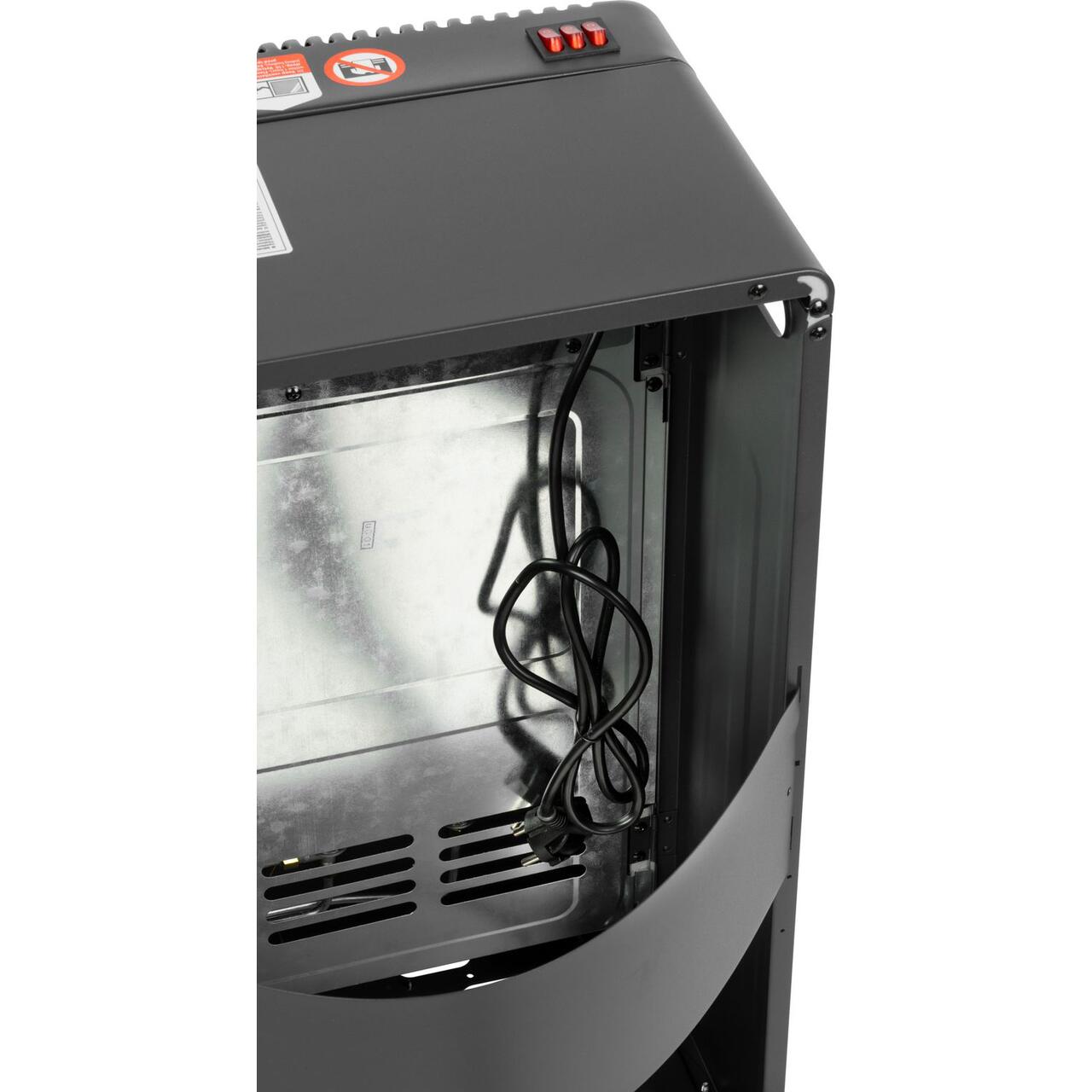 Incalzitor pe gaz, 2 in 1, ventilator electric, aprindere piezoelectrica, cu roti, furtun, regulator, 1.5-4.2 kW, 110-305 g/h, Strend Pro GartenVIP DiyLine