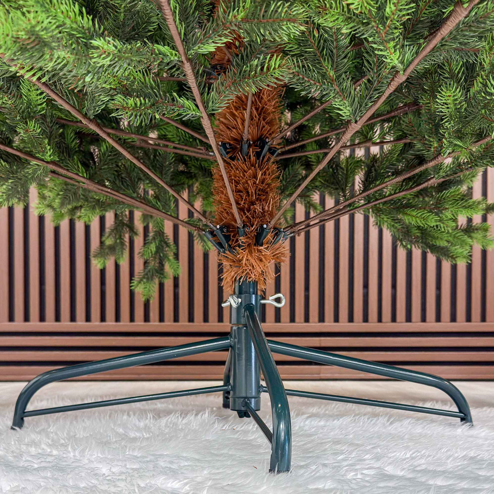 Brad artificial Sersimo, Hollandia, verde cu varfuri verzi, integral 3D, 210 cm Household NewTrend