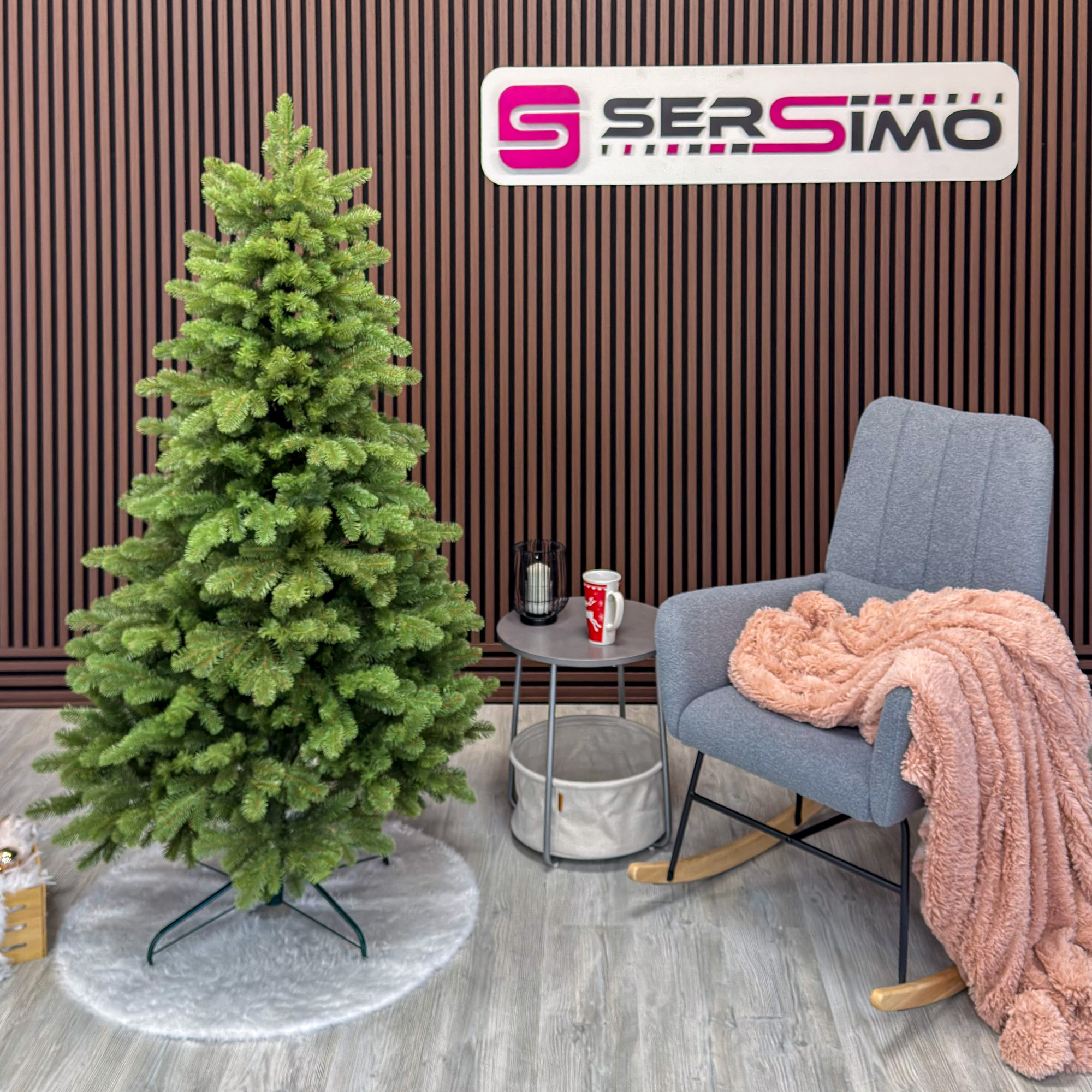 Brad artificial Sersimo, Silvee Elite, verde, integral 3D, 180 cm Household NewTrend