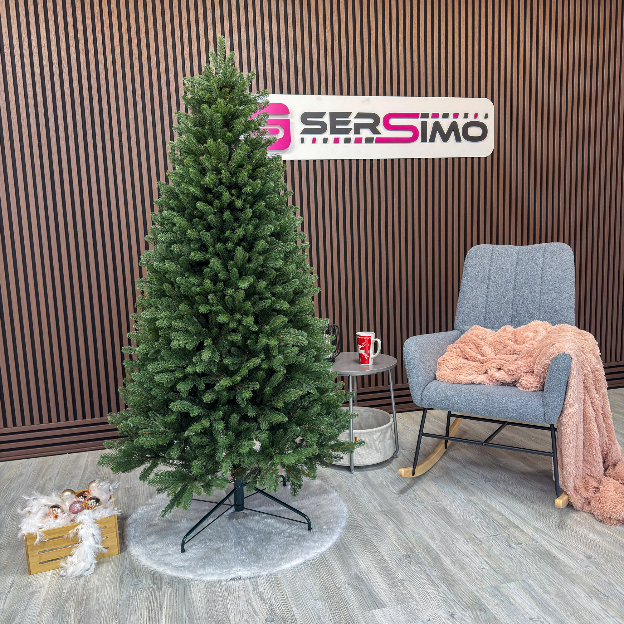 Brad artificial Sersimo, Viorisse Elite, verde, integral 3D, 190 cm Household NewTrend